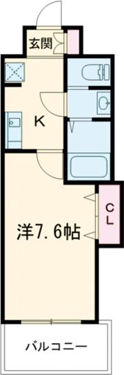 シェリロ香里園の間取り画像