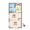 コーポ仙州の間取り画像