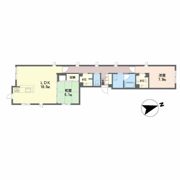 アヴェニール・ラディウ平和大通の間取り画像