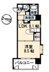 フラットリア御船の間取り画像