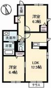 グランドール川口 B棟の間取り画像