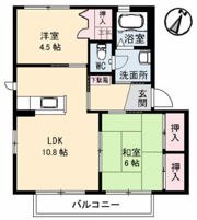 ハミングバード E棟の間取り画像