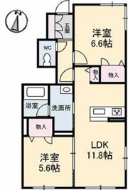 プロヌーブ松茂の間取り画像