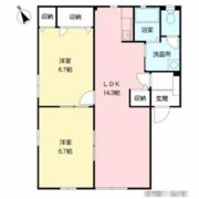 アヴェニール・アージュ A棟の間取り画像