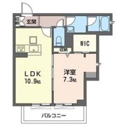 リッツ新宿の間取り画像