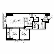 LINEAR STYLE (リニア・スタイル)の間取り画像