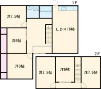 四日市インター戸建の間取り画像