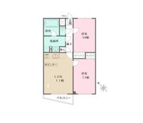 エスポワール中野坂上の間取り画像