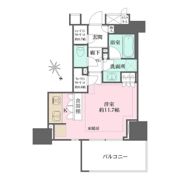 ザ・パークハウス大井町ウエストコートの間取り画像
