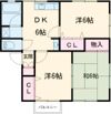 ハイムクローバーⅡの間取り画像