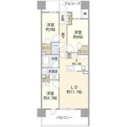 イーストゲートスクエアの間取り画像