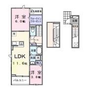 フローラル グレイスの間取り画像