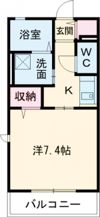 アズールの間取り画像
