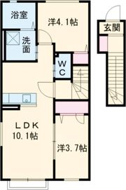 グランシャス・雅の間取り画像