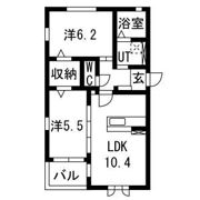 ウィズハイム新井町の間取り画像