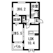 ウィズハイム新井町の間取り画像