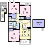 アルカディアの間取り画像