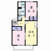 水木コーポⅢの間取り画像