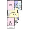 福島コーポラスⅢの間取り画像