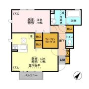MilkeyWay(ﾐﾙｷｰｳｪｲ)の間取り画像