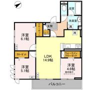 モンステラの間取り画像