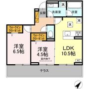 ハイクレストの間取り画像