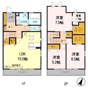 テラスグレイスの間取り画像