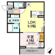 ジェルベーラ淵野辺の間取り画像