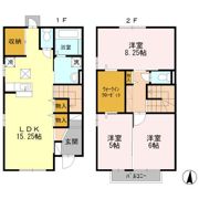 Trois Ambreの間取り画像