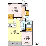 サニープレイス十一屋 C棟の間取り画像