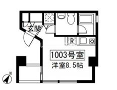 チェスターハウス鶴見の間取り画像