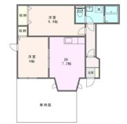 ヴィラ弐番館の間取り画像