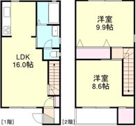 Court Clan B棟の間取り画像