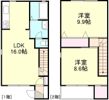 Court Clan B棟の間取り画像