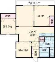 沖牟田ビルの間取り画像