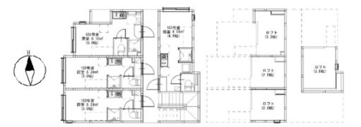 メゾンルミエール千住 仮称)千住仲町?の間取り画像