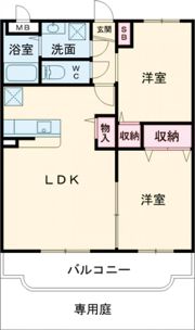 ユーミースマイルIIの間取り画像