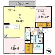 Felice KOZUの間取り画像