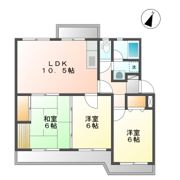 コーポサンシャインの間取り画像