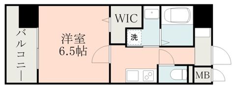 レクシア フラッツ水前寺の間取り画像