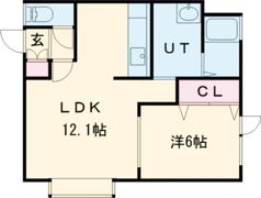 アールズⅡの間取り画像