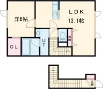 パンプキンBの間取り画像