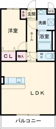 Cocosta Ⅱの間取り画像