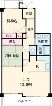 エスペランス幸陽台の間取り画像