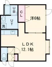 アールズⅡの間取り画像
