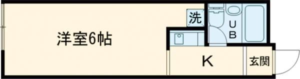 コーポ聖の間取り画像