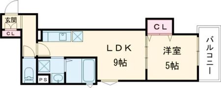 クリエオーレ豊島南の間取り画像