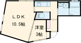 BRONTE明石Ⅱの間取り画像