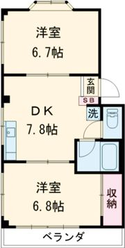 フランソワールの間取り画像