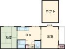 ハイツティアラの間取り画像